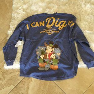 Disney Store  Epcot international Flower and Garden Spirit Tee XL New